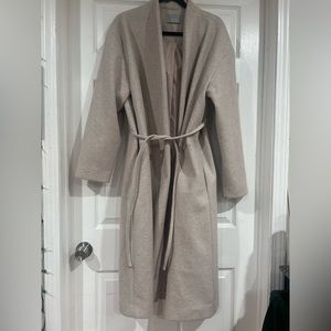 Modern Citizen Oversized, Tied-Front Coat